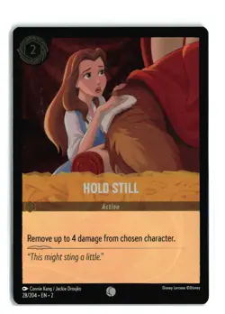 HOLD STILL - Action 28/204 Cold Foil Lorcana NM - Image 1