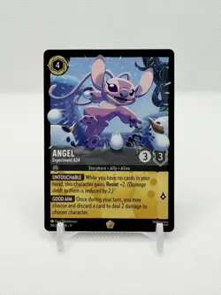 Disney Lorcana Winterspell Angel Experiment 624 Legendary 191/204 Non Foil - Image 1