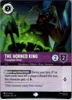 The Horned King - Triumphant Ghoul (Epic) 210/204 Whispers in the Well - - NM - Image 1