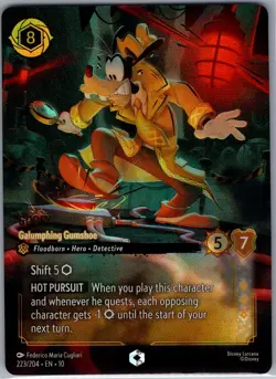 Goofy - Groundbreaking Galumphing Gumshoe (Enchanted) 223/204 Whispers Well - NM - Image 1