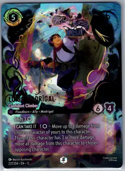 Luisa Madrigal - Confident Climber (Enchanted) 227/204 Foil Wilds Unknown - NM - Image 1