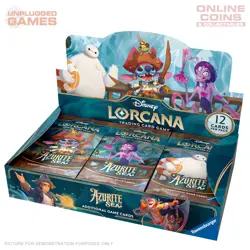 Lorcana - Series 6 - Azurite Sea SEALED Booster Box of 24 Packs - Image 1