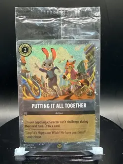 Lorcana Putting It All Together 27/p3 Movie Promo Sealed Zootropolis 2 - Image 1
