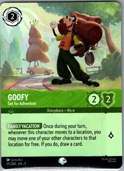 Goofy - Set for Adventure (Epic) 211/204 Foil Fabled - Lorcana - NM - Image 1