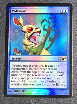 Polymorph Core Set 2010 (M10) Foil LP MTG Magic Card - Image 1