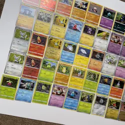 Yuka Morii Art Card Lot of 45 (Clay Pokemon Cards). No Repeats MP-LP-NM - Image 2