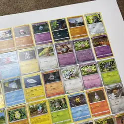 Yuka Morii Art Card Lot of 45 (Clay Pokemon Cards). No Repeats MP-LP-NM - Image 5