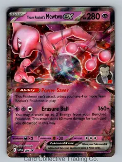 Team Rocket's Mewtwo ex Promo SV: Scarlet & Violet Promo Cards 205 NM Holo - Image 1