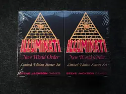 INWO 1994 Illuminati New World Order 1x Starter Set SEALED 1st Ed. Card Game - Image 1