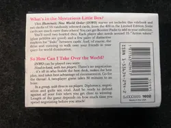 INWO 1994 Illuminati New World Order 1x Starter Set SEALED 1st Ed. Card Game - Image 2