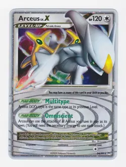Arceus LV.X 94/99 Arceus Set Holofoil Ultra Rare Pokemon Card EX - Image 1