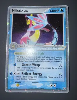 Pokemon Card-Milotic Ex-96/106-ENG-Ex Emerald -Holo-LP - Image 1