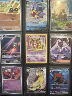 117 Pokemon Card Lot V VMAX EX Full Art Holo Rare GX All Hits Binder Collection - Image 1
