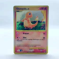 Pokemon TCG Karte - Glumanda Secret Rare 101/100 Sturmtief Diamant Perl Holo - Image 1