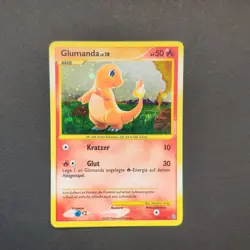 Pokemon TCG Karte - Glumanda Secret Rare 101/100 Sturmtief Diamant Perl Holo - Image 3