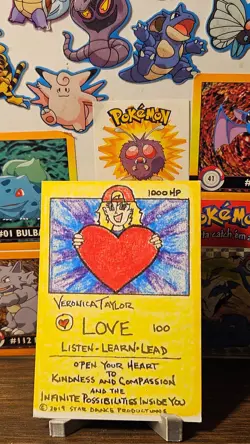 Pokemon Veronica Taylor fan made card- 2019 Star Drake Productions - Image 1