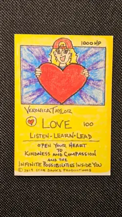 Pokemon Veronica Taylor fan made card- 2019 Star Drake Productions - Image 2