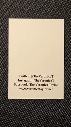 Pokemon Veronica Taylor fan made card- 2019 Star Drake Productions - Image 3