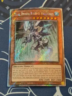 Tidal, Dragon Ruler of Waterfalls - RA03-EN009 - Platinum (NM) - Yugioh - Image 1