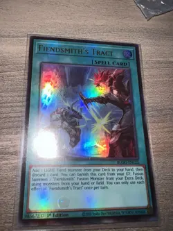 Yugioh Fiendsmith's Tract BLGG-EN125 Ultra Rare 1st Edition NM - Image 1