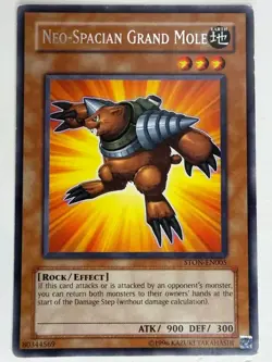 Neo-Spacian Grand Mole - STON-EN005 - Rare - Unlimited - Image 1