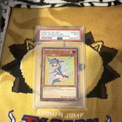 Konami Yu-Gi-Oh! Dark Magician Girl LART-EN019 Lost Art Promo PSA 9 - Image 1