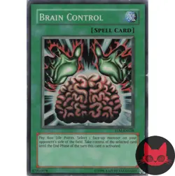 Yugioh Brain Control TLM-EN038 Super Rare MP - Image 1