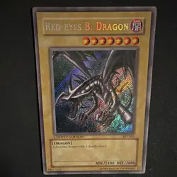Konami Yu-Gi-Oh! TCG Red-Eyes B. Dragon BPT-005 Limited Holo Ultra Rare - Image 1