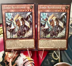 Surge Blitzclique CORI-EN011 Secret Rare 1st Edition Yugioh - Image 1