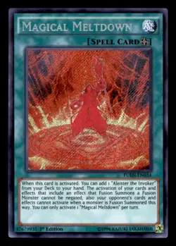 Magical Meltdown Secret Rare Fusion Enforcers FUEN-EN034 - Image 1