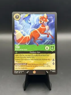 Disney Lorcana Winterspell - Tod Knows All the Tricks 92/204 - Legendary - Image 1