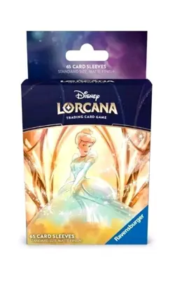 Disney Lorcana Cinderella Sleeves Kartenhullen 65 Stuck Neu OVP - Image 1