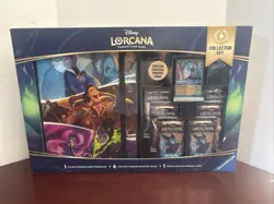Disney Lorcana First Chapter Collector Set 6 Packs Portfolio The Queen Promo New - Image 2