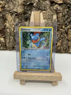 Pokemon Card Croconaw 38/115 Reverse Holo Stamped EX Unseen Forces 2005 - Image 1