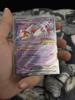 Latias Ex Surging Sparks Stamp 076/191 Holo Promo Card - Image 1