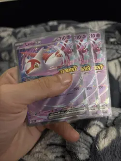 Latias Ex Surging Sparks Stamp 076/191 Holo Promo Card - Image 2