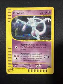 Mewtwo - 20/165 - Pokemon Expedition Holo Rare Card LP/MP - Image 1