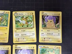 Pokemon TCG Lot 8 Cards Pikachu Raichu Generations XY English Regular Nintendo - Image 4