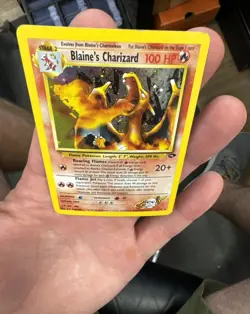 Wizards Pokemon TCG Blaine's Charizard 2/132 Gym Challenge Holo Rare Unlimited - Image 5