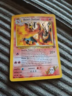 Pokemon TCG Blaine's Charizard 2/132 Gym Challenge Holo Rare 100 HP ENG - Image 1