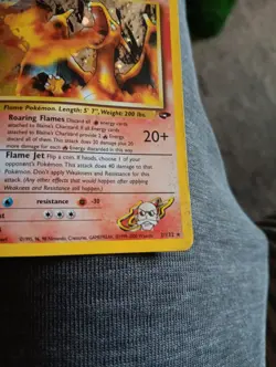 Pokemon TCG Blaine's Charizard 2/132 Gym Challenge Holo Rare 100 HP ENG - Image 4