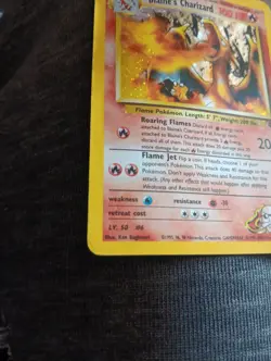 Pokemon TCG Blaine's Charizard 2/132 Gym Challenge Holo Rare 100 HP ENG - Image 5