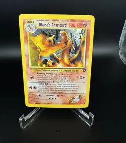 Wizards Pokemon TCG Blaine's Charizard 2/132 Gym Challenge Holo Rare Unlimited - Image 1