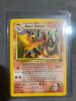 Pokemon TCG Blaine's Charizard 2/132 Gym Challenge 2000 Holo Rare CLEAN - Image 1