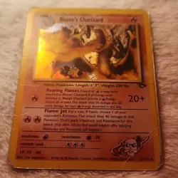 Pokemon TCG Blaine's Charizard Gym Challenge 2/132 Holo Rare English 100 HP - Image 4