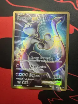 Pokemon TCG Mewtwo EX 103/108 Ultra Rare Holo Card XY Evolutions NM - Image 1