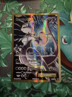 Pokemon TCG Mewtwo EX 103/108 Ultra Rare Holo Card XY Evolutions - Image 1