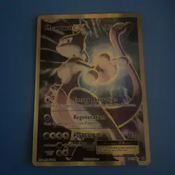 Pokemon TCG Mewtwo EX 103/108 Ultra Rare Holo Card XY Evolutions NM M - Image 1