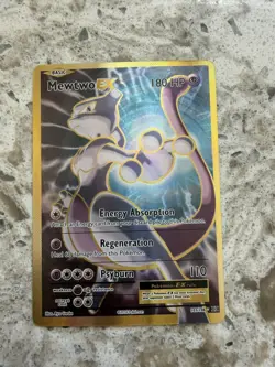 Pokemon TCG Mewtwo EX 103/108 Ultra Rare Holo Card XY Evolutions NM - Image 1