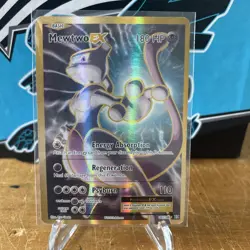 Pokemon TCG Mewtwo EX 103/108 Ultra Rare Holo Card XY Evolutions - Image 1
